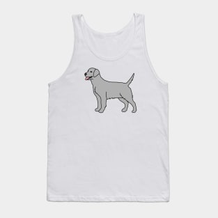 Silver Labrador Tank Top